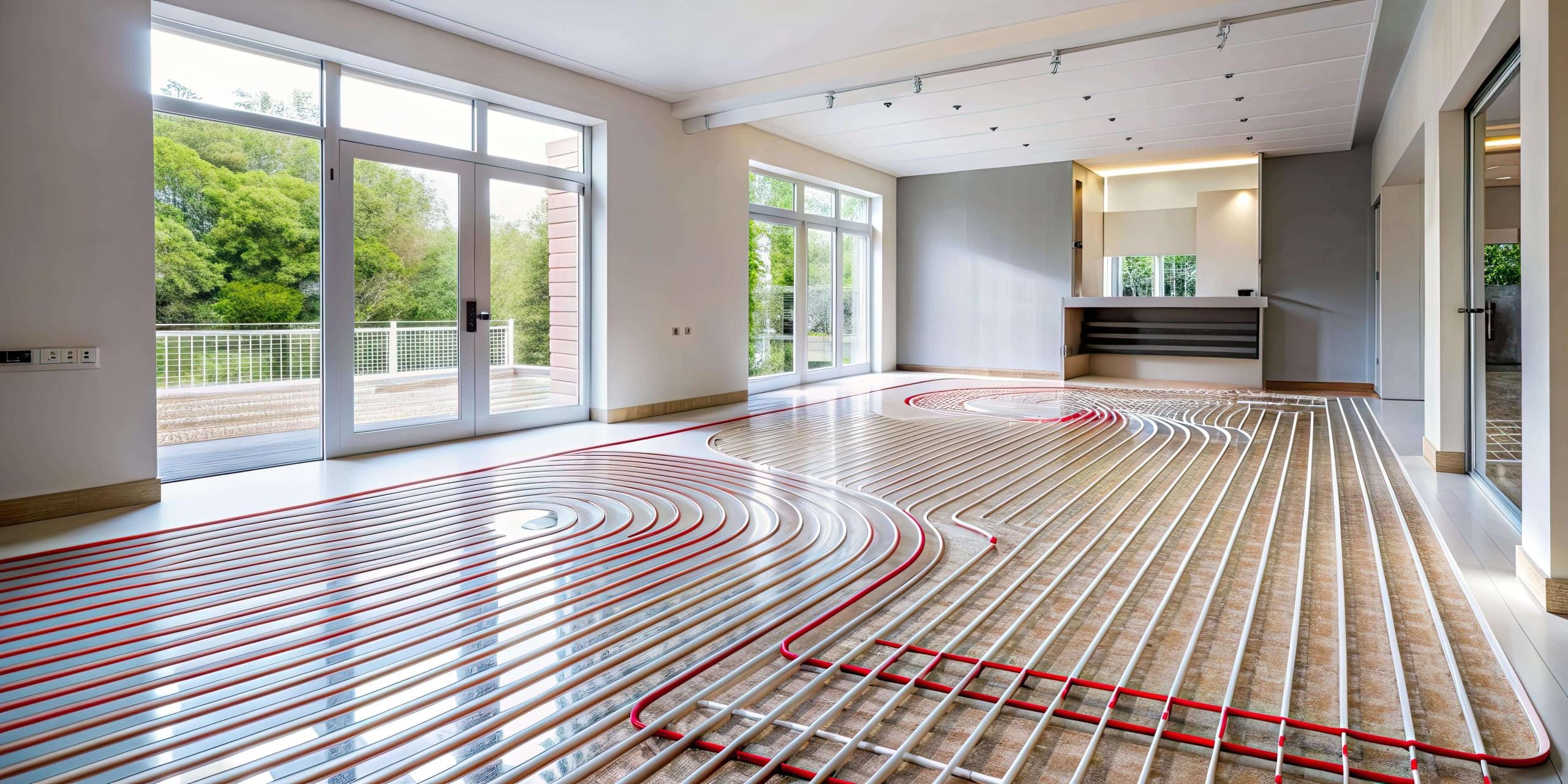 Vloerverwarming leggen Vloerverwarming leggen